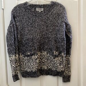 FINAL MARKDOWN Ladies ecote oversized sweater small